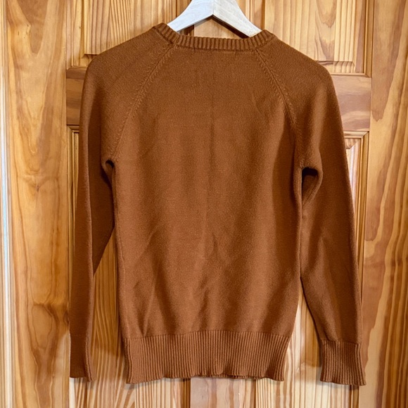 French Connection Rust Knit Sweater - Picture 7 of 10